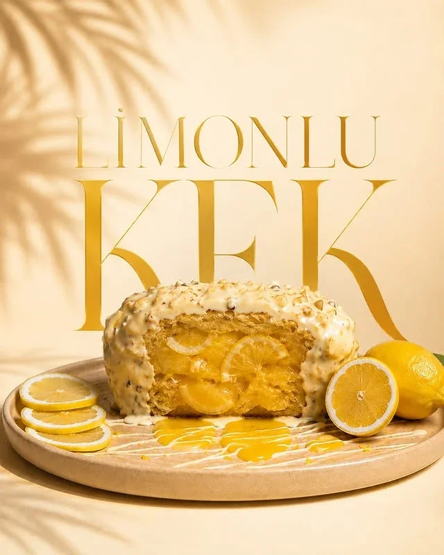 coBrew limonlu kek konsept görseli